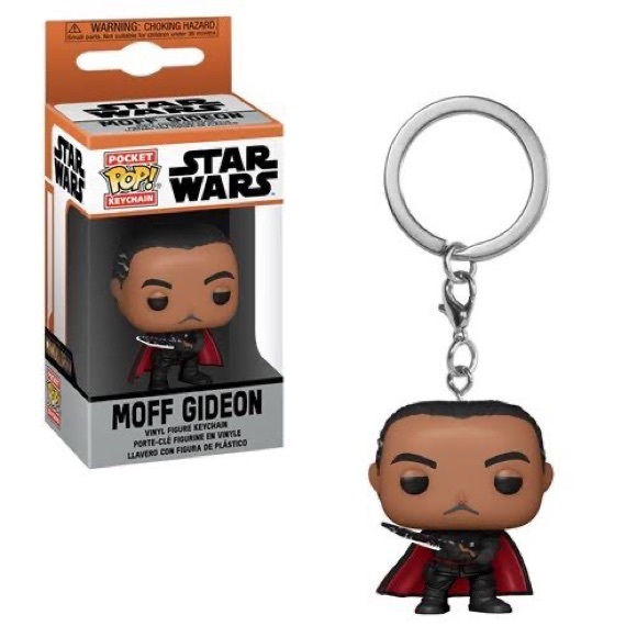 Pocket Pop! Keychain: Star Wars: The Mandalorian Moff Gideon Funko Pop - Picture 1 of 7